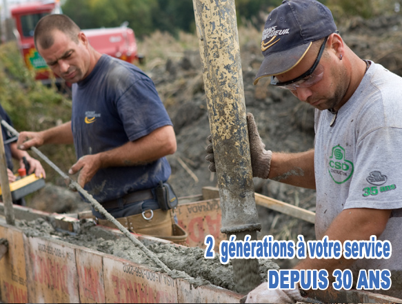 Entreprise de solage fondations coffrage en Montérégie Construction Coffrage Robinson